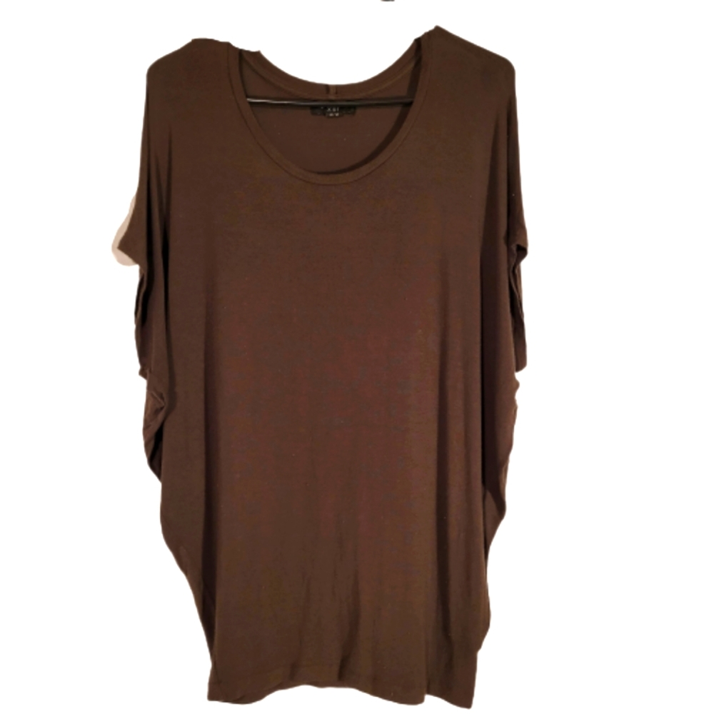 Xxi Short Sleeve T-Shirt: Tan Solid Tops